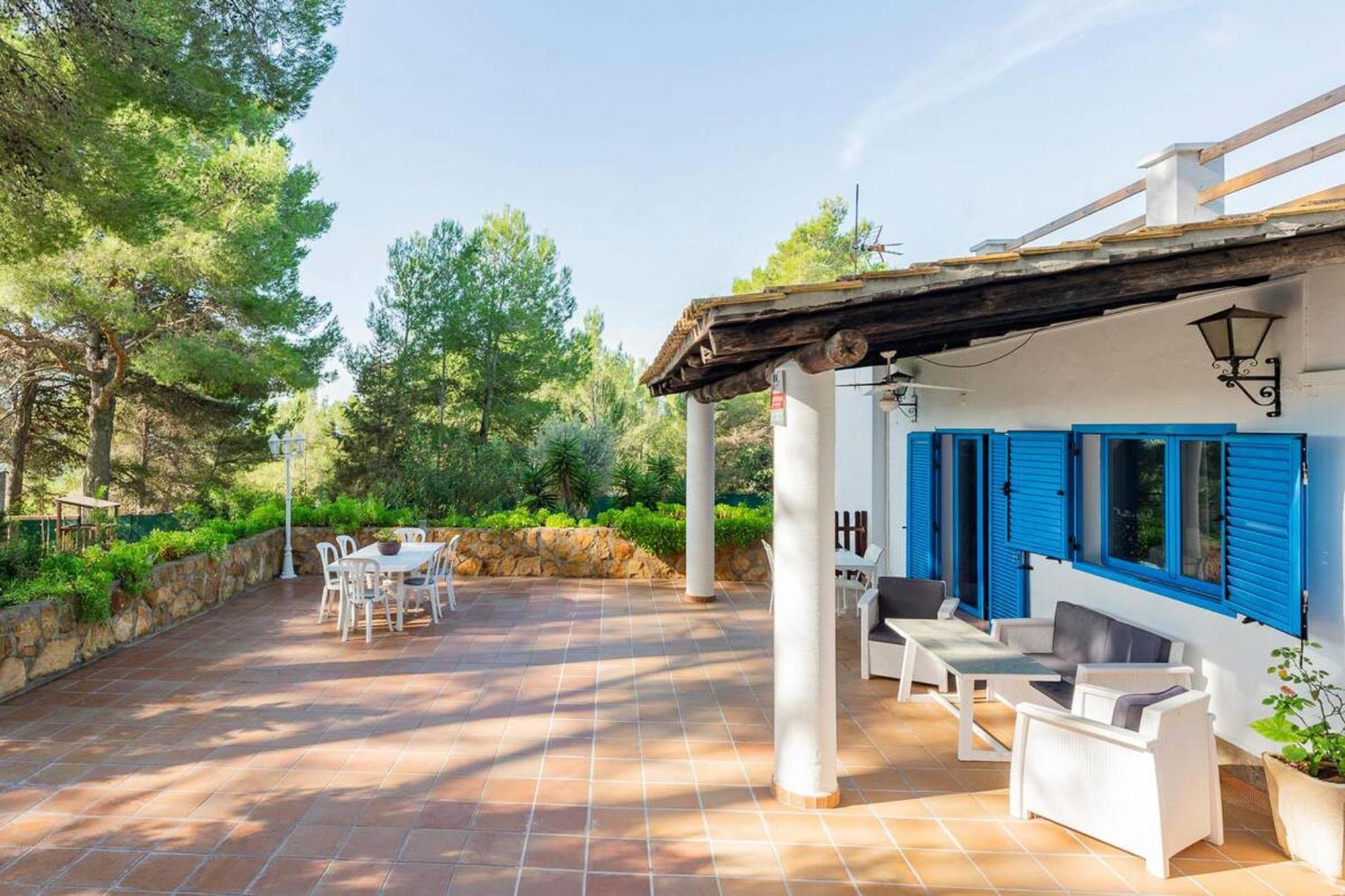 Casa Es Puig Villa Santa Eularia des Riu Bagian luar foto