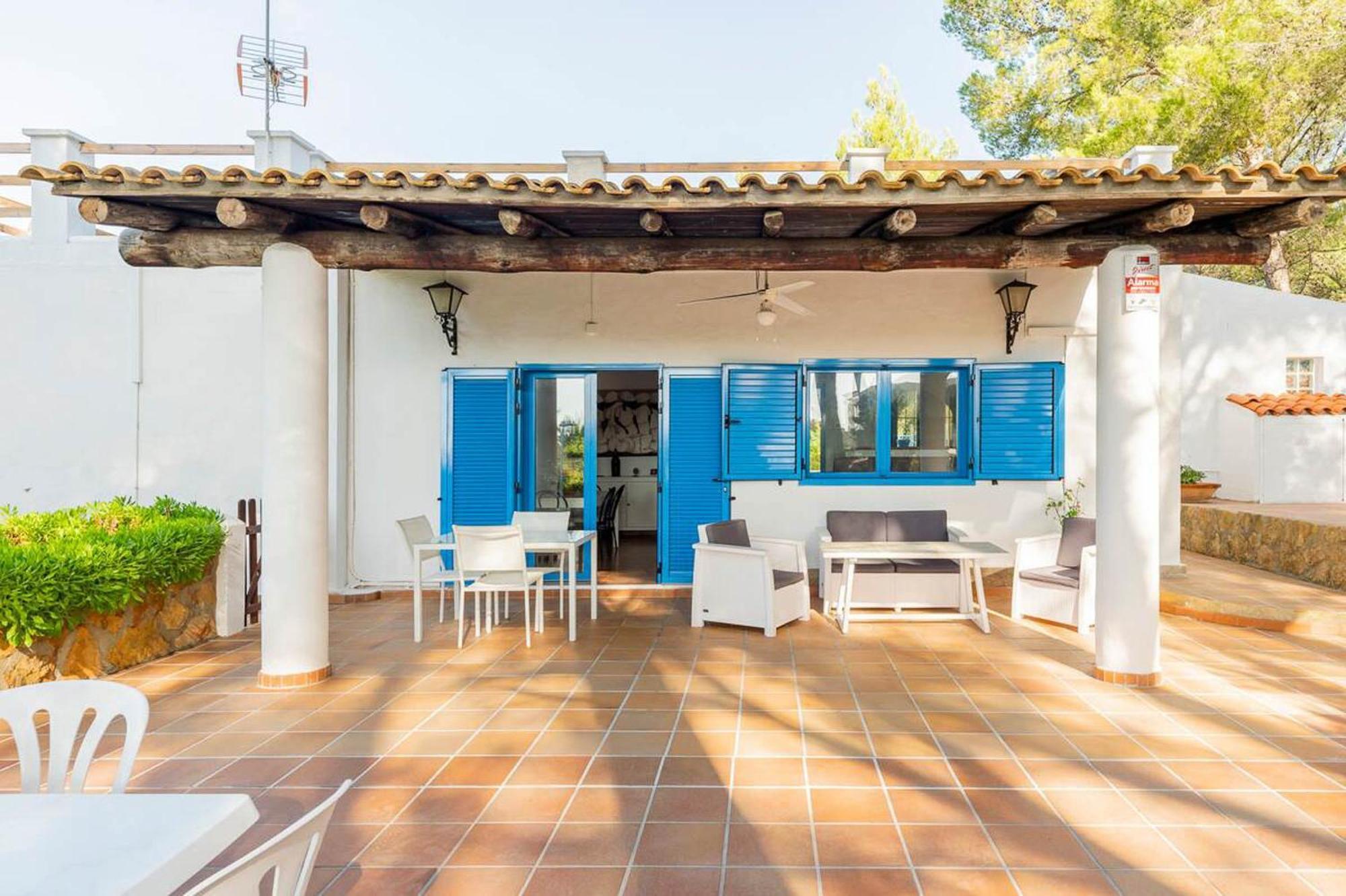 Casa Es Puig Villa Santa Eularia des Riu Bagian luar foto